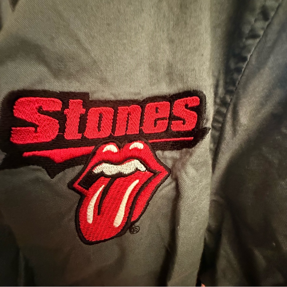 The Rolling Stones Gray Button Down Shirt